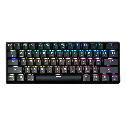 Wireless Bluetooth Keyboard Colorful PBT Keycaps Mechanical Keyboard